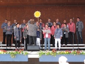 Laululavalla Kuopiossa 2012. Kuva Raina